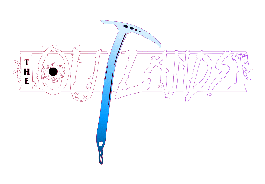 A Logo created for multimedia synthwave metal ambient project The Outlands.